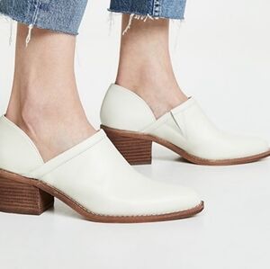 Madewell Brady Lowcut bootie in white size 9.5